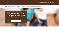 Desktop Screenshot of iyogi.info